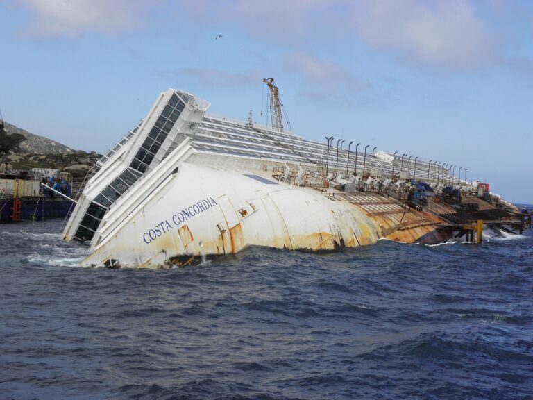 Sulla costa concordia